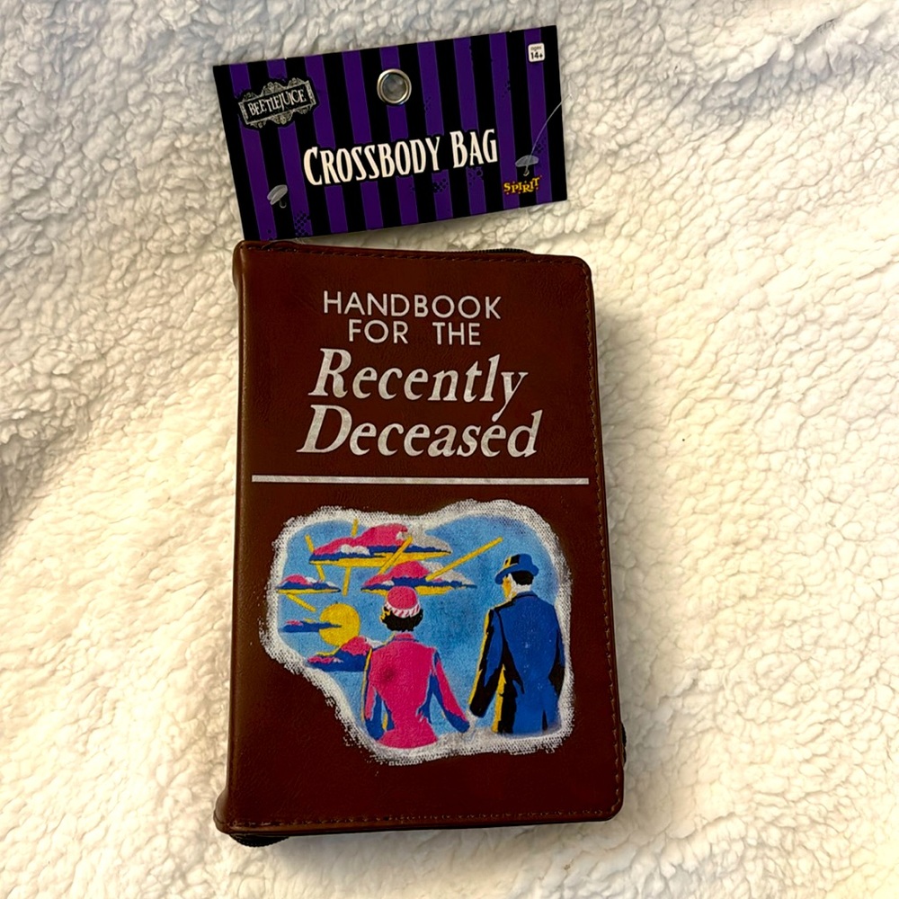 Beetlejuice Crossbody Bag